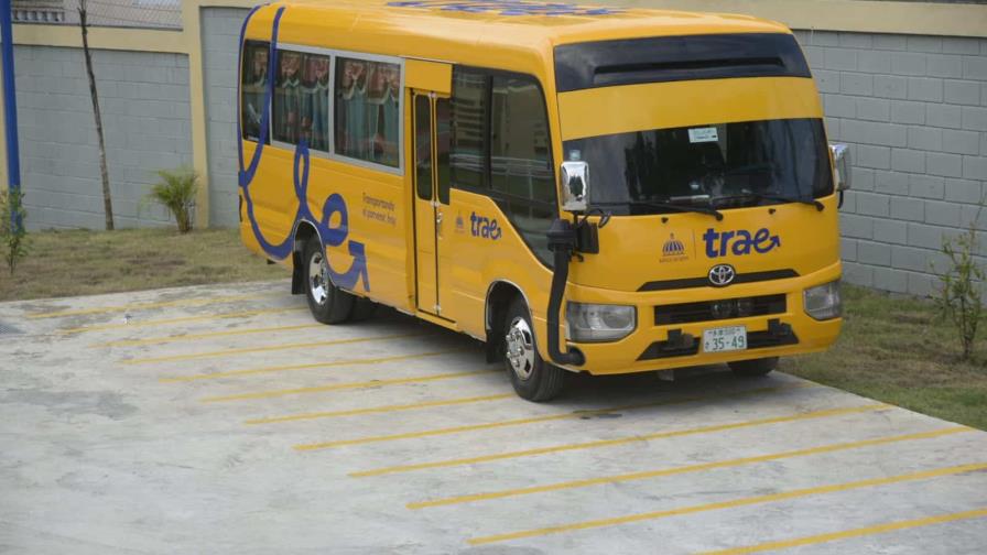 Uno de los buses que se utilizará como transporte escolar.